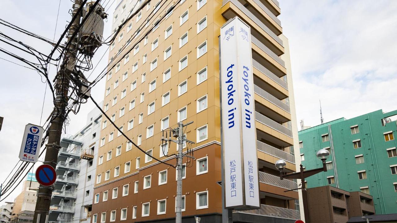 Toyoko Inn Matsudo Eki Higashi Guchi Dış mekan fotoğraf